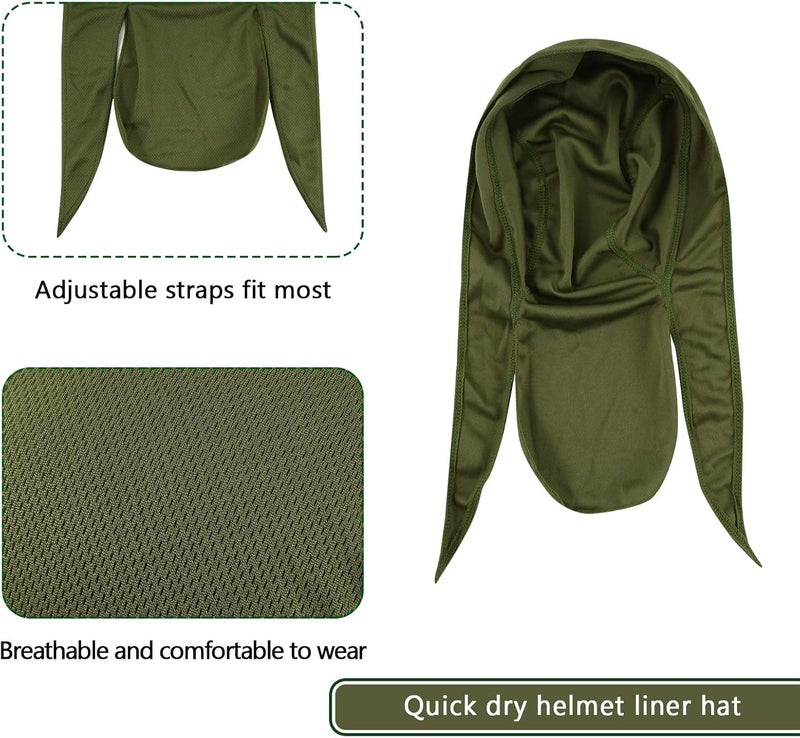 DOCILA 9 Pcs Do Rags Skull Cap Men Women Helmet Liner Head Bandana Motorcycle Durags Caps Cycling Beanie Sports Accessories - Image 5